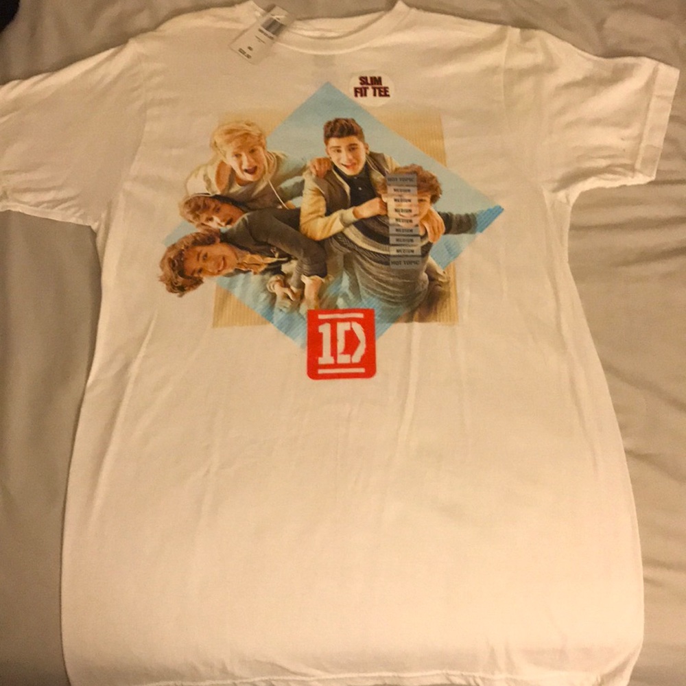 One direction slim fit tee